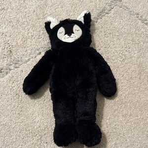 Slumberkins Black Cat Lynx Halloween Edition